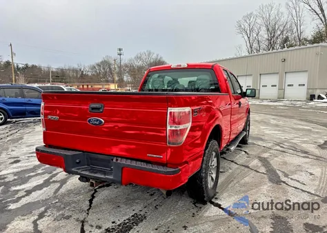 2014 Ford F150 Super Cab z USA, uszkodzony, nr VIN 1FTFX1EF9EFA40199
